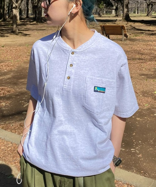 「Franklin Climbing」 半袖Tシャツ MEDIUM グレー メンズ_画像6