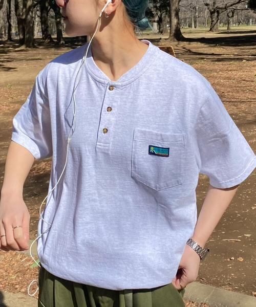 「Franklin Climbing」 半袖Tシャツ MEDIUM グレー メンズ_画像7