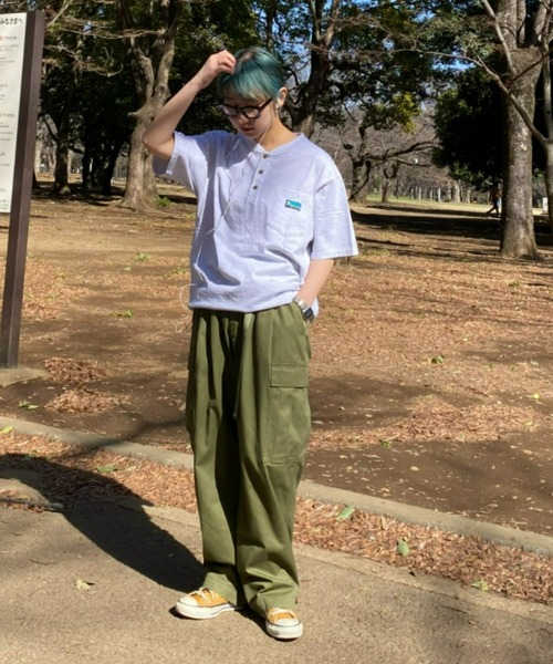 「Franklin Climbing」 半袖Tシャツ MEDIUM グレー メンズ_画像9