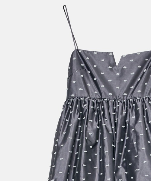 LE CIEL BLEU（ルシェルブルー） ワンピース ジャカードキャミドレス