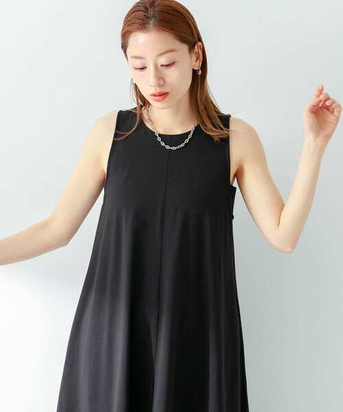 URBAN RESEARCH Sonny Label ノースリーブワンピース FREE ブラック