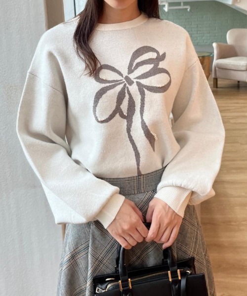 Couture Brooch（クチュール ブローチ） ニット セーター 「可愛く着