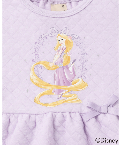 petit main パジャマ 「Disney」ペプラムパジャマ キッズ 子供 女の子