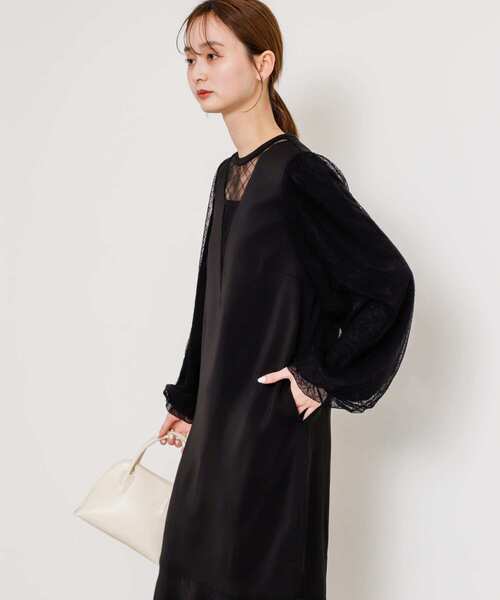 「SENSE OF PLACE by URBAN RESEARCH」 長袖ワンピース S ライトブラウン レディース_画像8