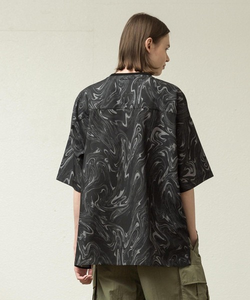 「SLICK」 半袖Tシャツ 1 アイボリー メンズ_画像9