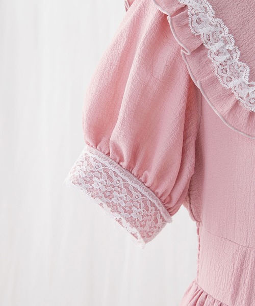 「DearMyLoveRose」 半袖ワンピース MEDIUM ホワイト レディース_画像2