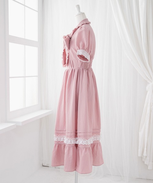 「DearMyLoveRose」 半袖ワンピース MEDIUM ホワイト レディース_画像5