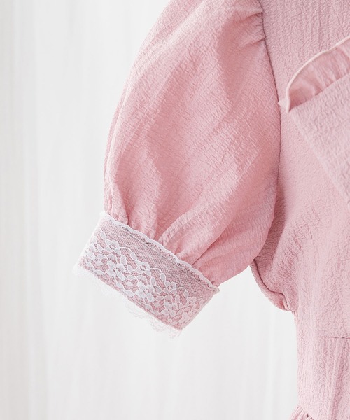「DearMyLoveRose」 半袖ワンピース MEDIUM ホワイト レディース_画像7