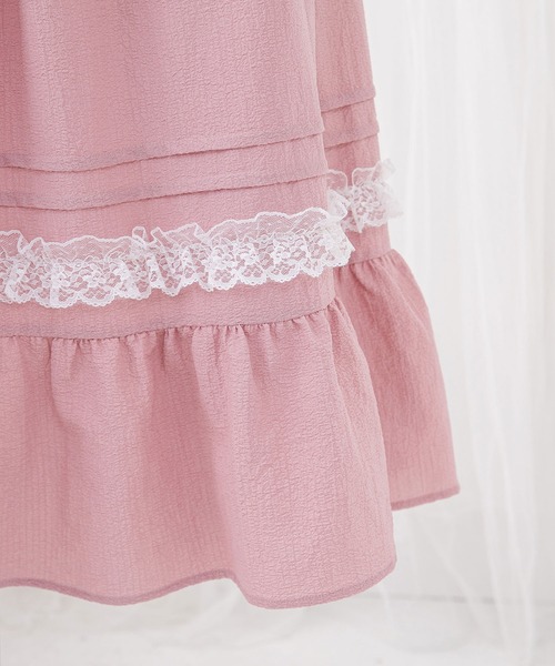 「DearMyLoveRose」 半袖ワンピース MEDIUM ホワイト レディース_画像9