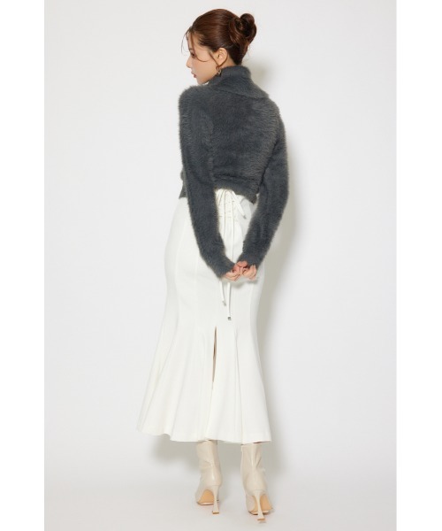 rienda（リエンダ） スカート バックレースアップデザインマーメイド