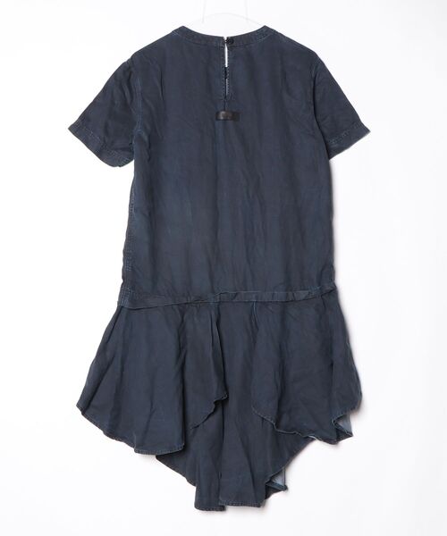 「DIESEL」 半袖ワンピース X-SMALL ネイビー レディース_画像2