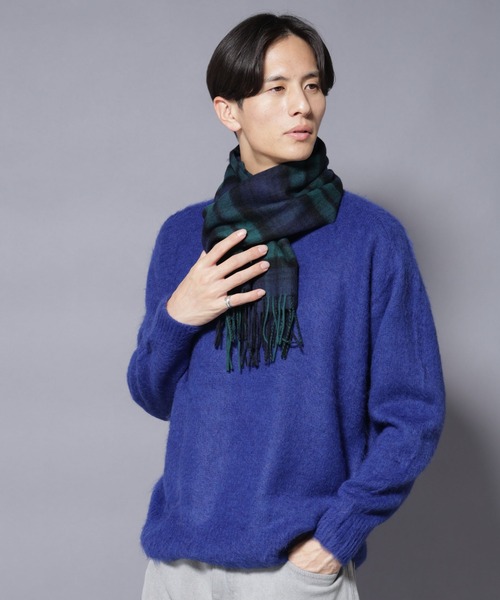 NANO universe（ナノ・ユニバース） マフラー ソフトカシミヤブレンド