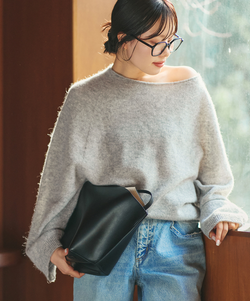 plage（プラージュ） ニット セーター 「追加」Baby Alpaca ラグラン