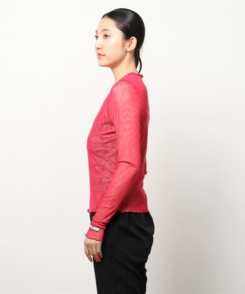 「NON TOKYO」 長袖カットソー FREE ピンク レディース_画像2