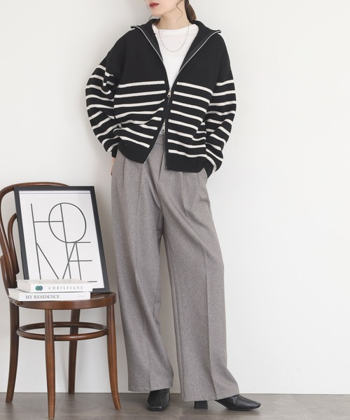 FUNALIVE（ファンアライブ） ニット セーター je crois soi ハイネック