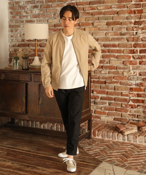 「UNION STATION」 ブルゾン M ライトグレー メンズ_画像5