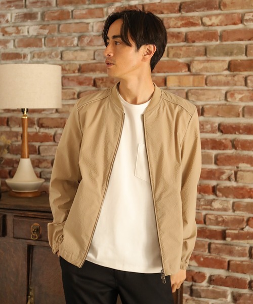 「UNION STATION」 ブルゾン M ライトグレー メンズ_画像7