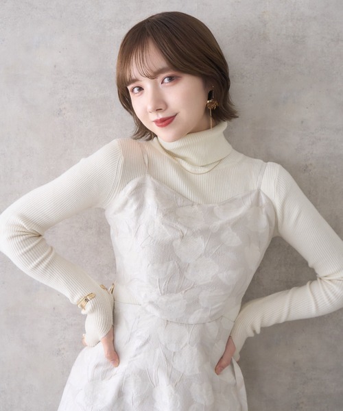 「mellowneon」 キャミソールワンピース SMALL ブラック レディース_画像9