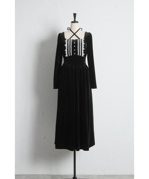 tocco closet（トッコ クローゼット） ワンピース ネックリボン付き