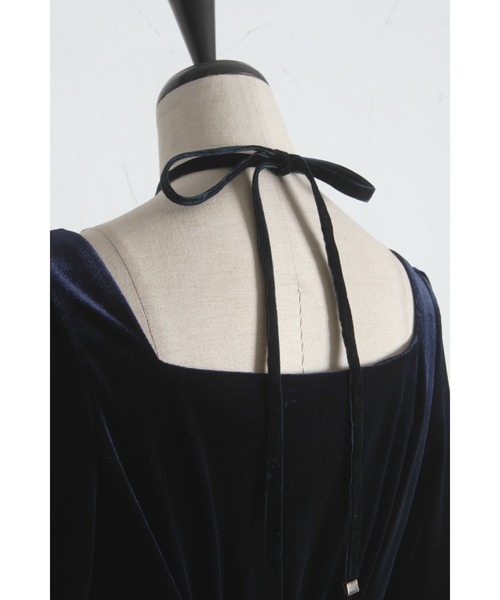 tocco closet（トッコ クローゼット） ワンピース ネックリボン付き
