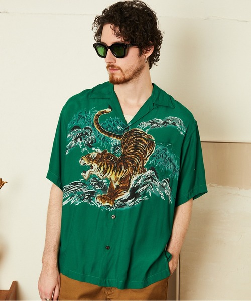 Schott N.Y.C（ショット） シャツ Schott/ショット/TIGER RAYON SHIRT