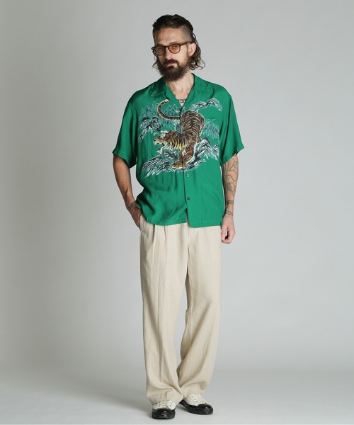 Schott N.Y.C（ショット） アロハシャツ シャツ Schott/ショット/TIGER