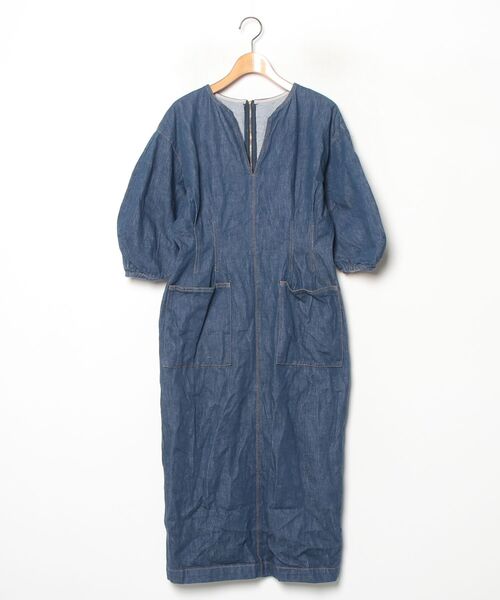 〈ラブリーやすち様〉VERMEIL par iena イエナ　ワンピース VERMEIL par iena（ヴェルメイユパーイエナ） 7分袖ワンピース 38