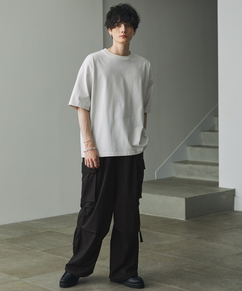 「MONO-MART」 カーゴパンツ M ライトグレー メンズ_画像7