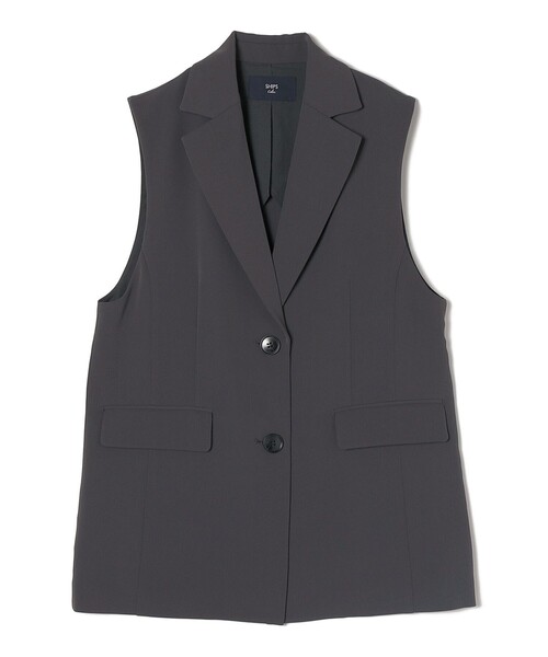 「SHIPS Colors」 ベスト ONE SIZE ブラック レディース_画像3