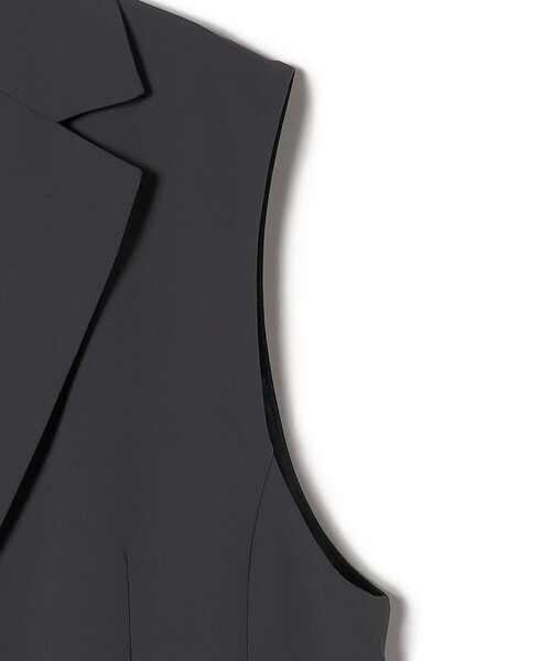 「SHIPS Colors」 ベスト ONE SIZE ブラック レディース_画像6