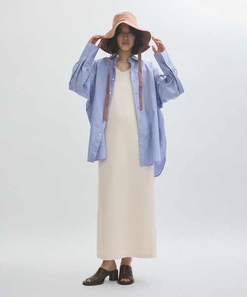 「ADAM ET ROPE'」 コンビワンピース FREE ブラック レディース_画像4