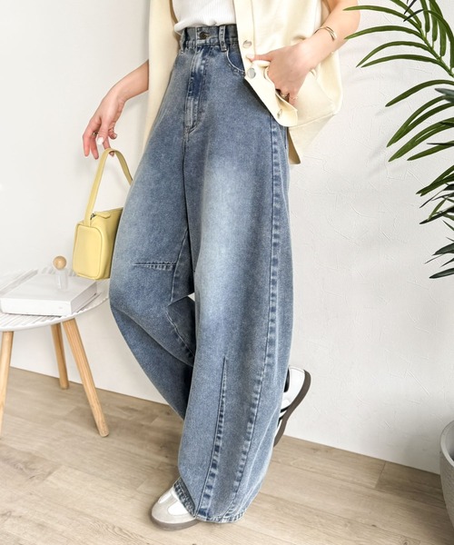 Java ジーンズ デニム デニムパンツ 「JaVaジャバコラボ」ゆるっと Java ジーンズ デニム デニムパンツ 「JaVaジャバコラボ」ゆるっと