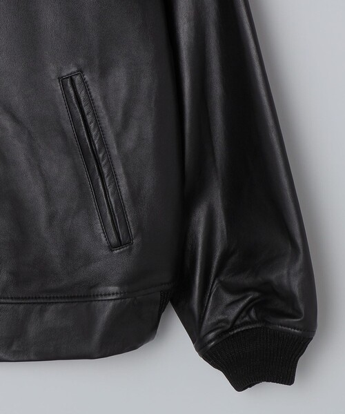 ブルゾン アウター TOWNCRAFT: LEATHER DERBY JACKET メンズの画像