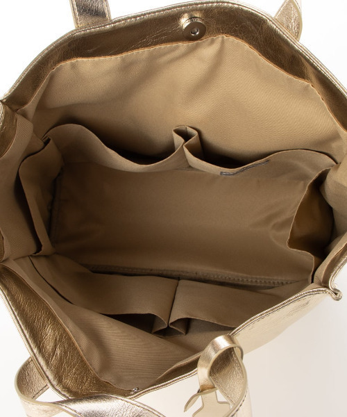 「cache cache」 トートバッグ FREE ゴールド レディース_画像8