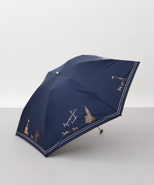 Aquascutum（アクアスキュータム） 折りたたみ傘 「 LONDONガールと
