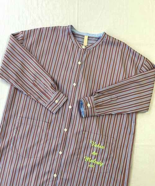 「Q」 長袖ワンピース MEDIUM ブラック系その他 レディースの画像