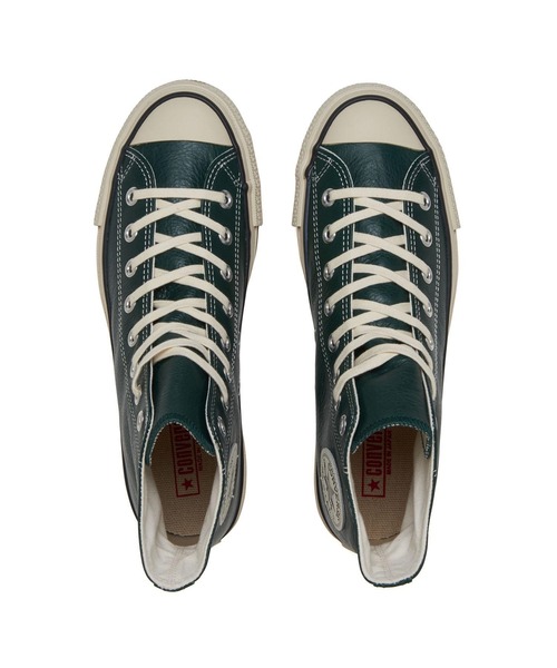 「CONVERSE」 ハイカットスニーカー 9h グリーン メンズの画像
