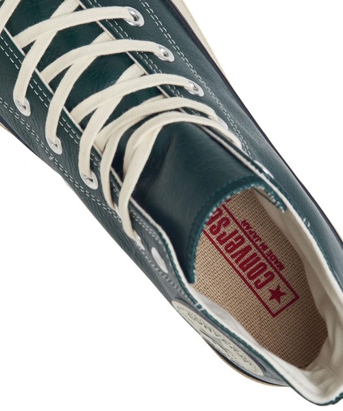 「CONVERSE」 ハイカットスニーカー 9h グリーン メンズの画像