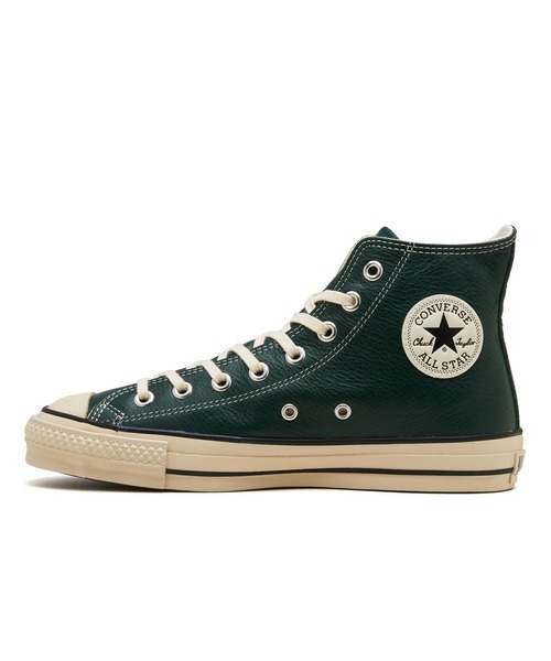 「CONVERSE」 ハイカットスニーカー 9h グリーン メンズの画像