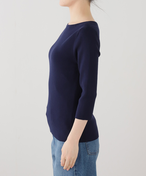 ドゥーズィエムクラス　SI/LI ribトップス Deuxieme Classe（ドゥーズィエムクラス）の「Li/si RIB Vネック