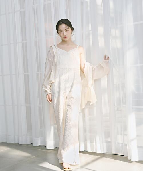 【美品】　DRESSTERIOR レースオールインワン PROPORTION BODY DRESSING（プロポーションボディドレッシング