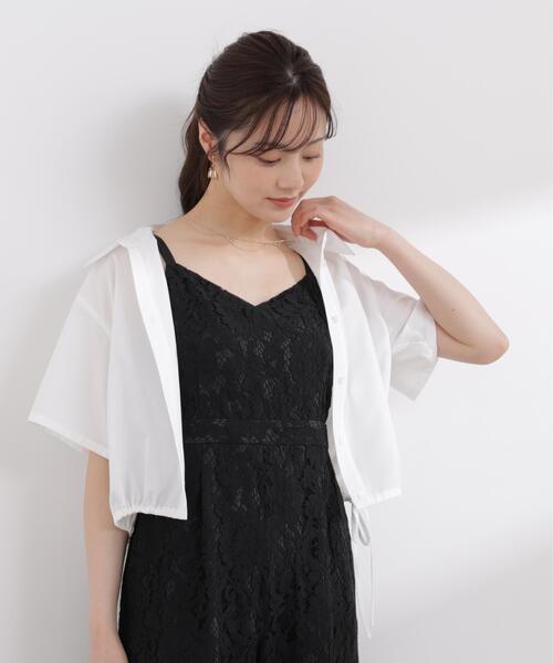 【美品】　DRESSTERIOR レースオールインワン PROPORTION BODY DRESSING（プロポーションボディドレッシング