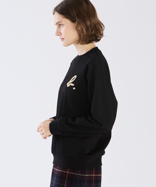 「agnes b.」 長袖カットソー X-LARGE ブラック レディースの画像