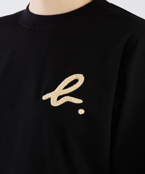 「agnes b.」 長袖カットソー X-LARGE ブラック レディースの画像