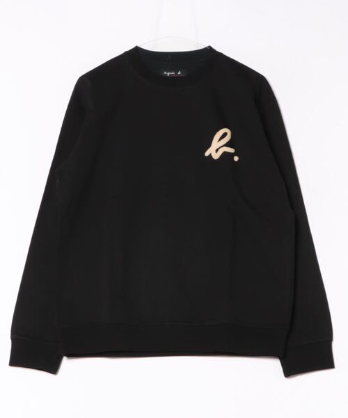 「agnes b.」 長袖カットソー X-LARGE ブラック レディースの画像
