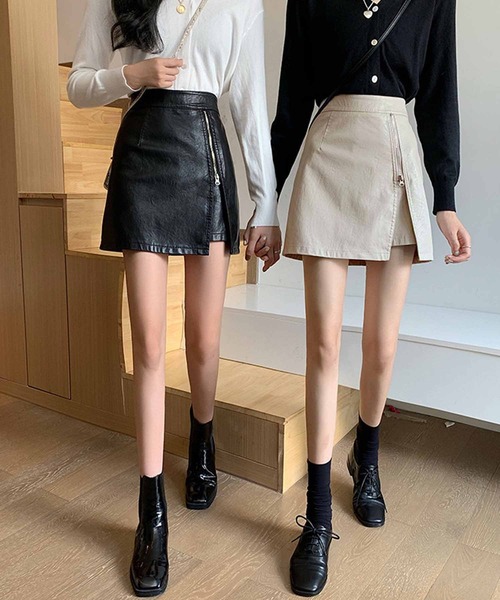 「NANEA」 キュロット MEDIUM ブラック レディース_画像8
