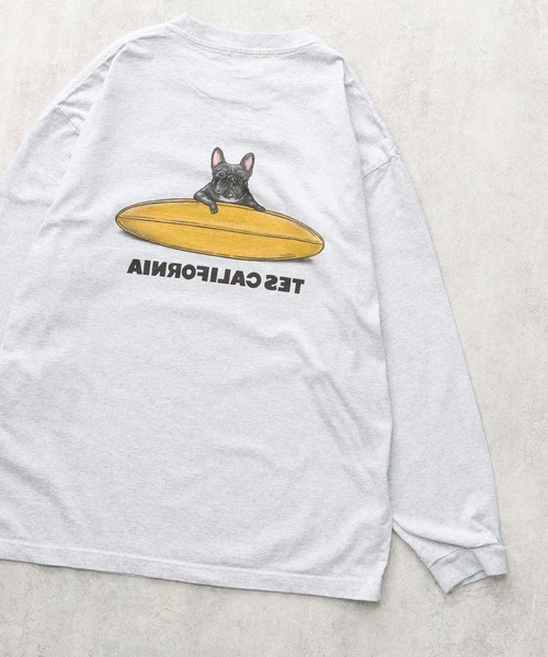「The Endless Summer」 長袖Tシャツ X-LARGE アイボリー メンズ_画像2