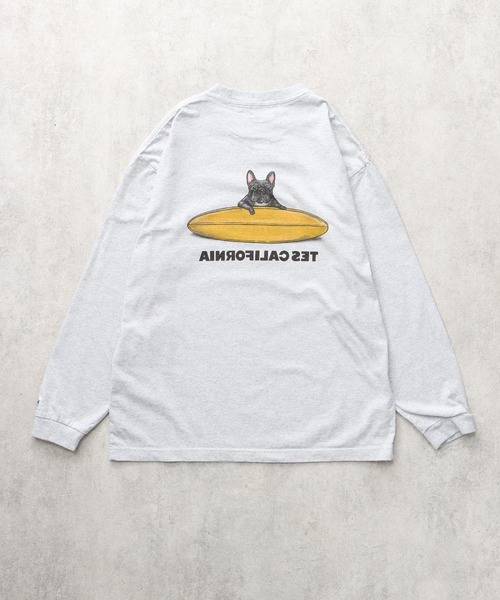 「The Endless Summer」 長袖Tシャツ X-LARGE アイボリー メンズ_画像4