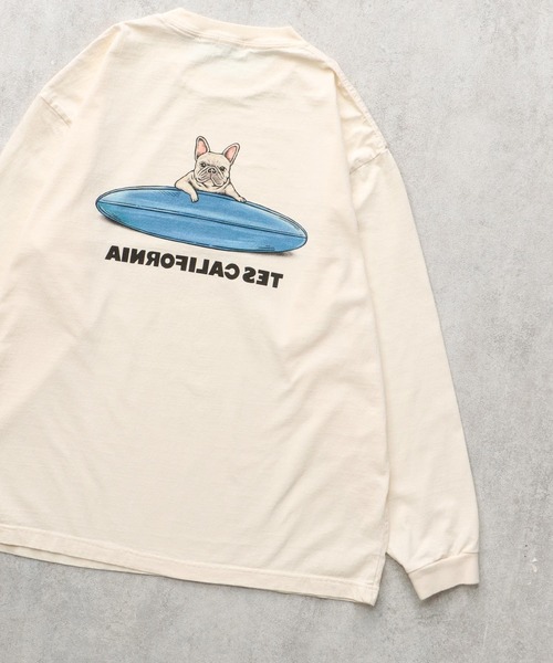 「The Endless Summer」 長袖Tシャツ X-LARGE アイボリー メンズ_画像7
