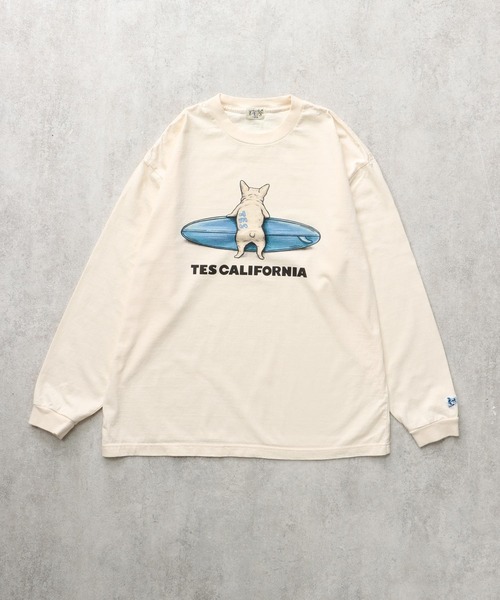 「The Endless Summer」 長袖Tシャツ X-LARGE アイボリー メンズ_画像8